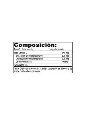 ULTIMATE OMEGA - fco x 60 cap de 1000mg(DHA/EPA)