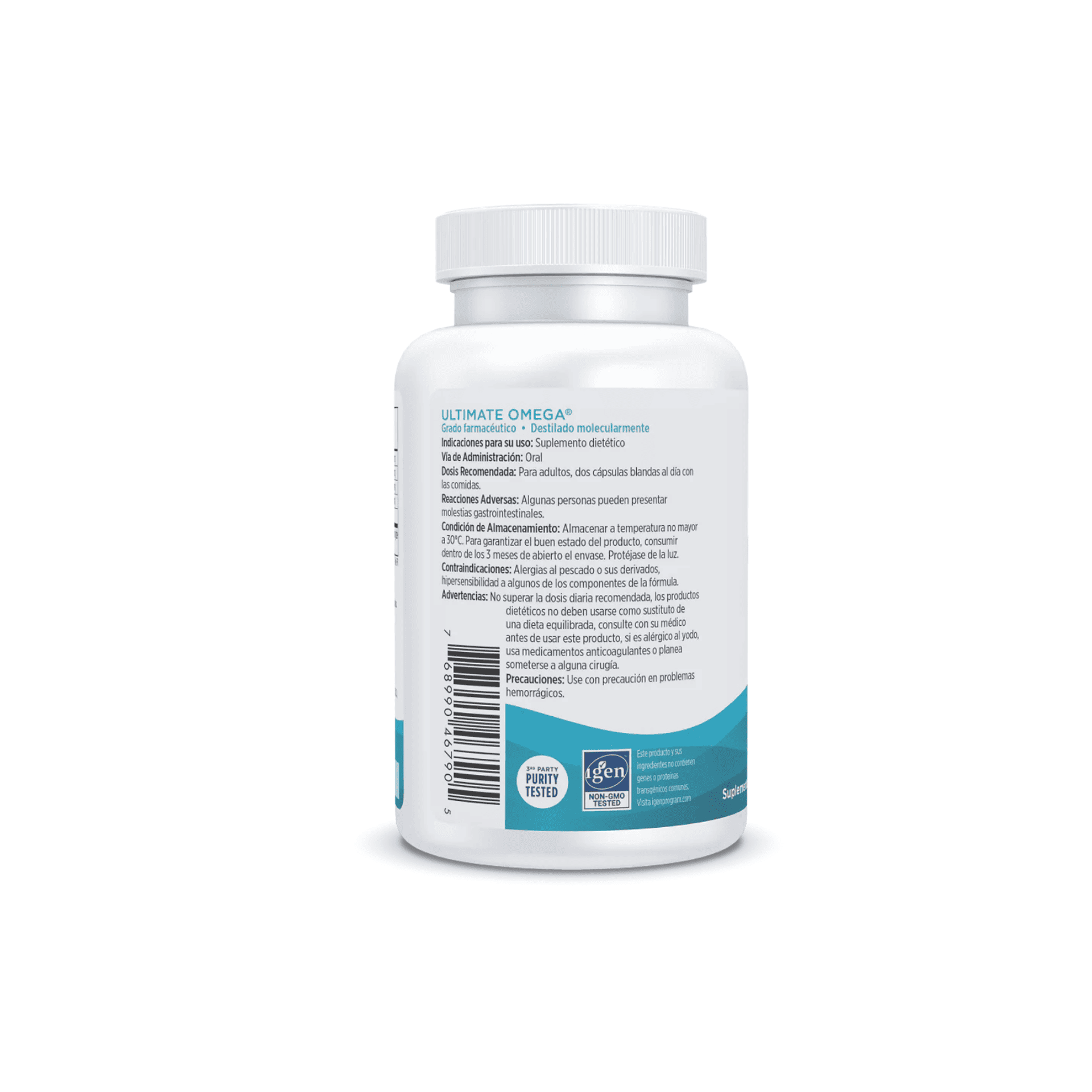 ULTIMATE OMEGA - fco x 60 cap de 1000mg(DHA/EPA) 3