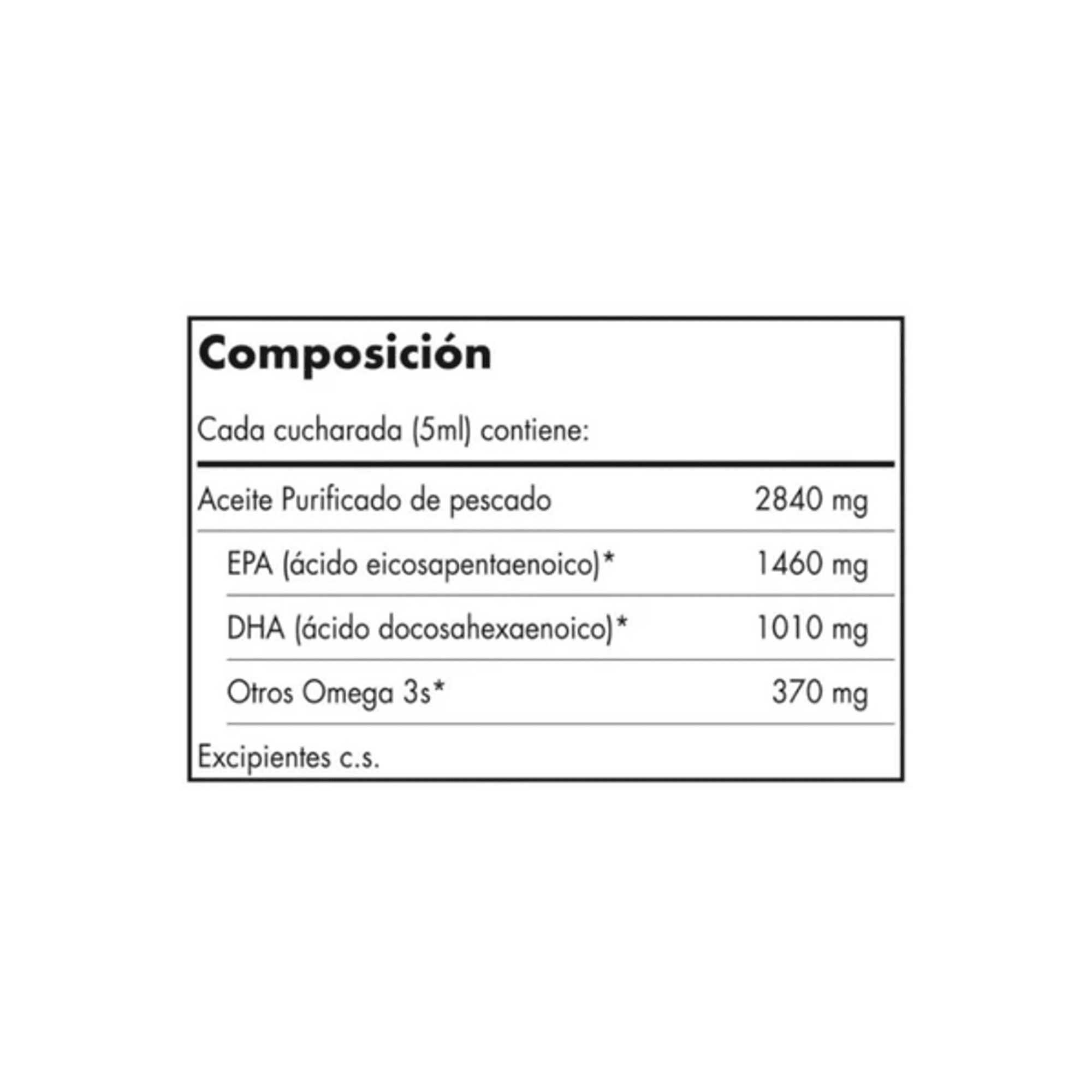 ULTIMATE OMEGA LIQUID - Fco 8 onzas /237 mililitros 2