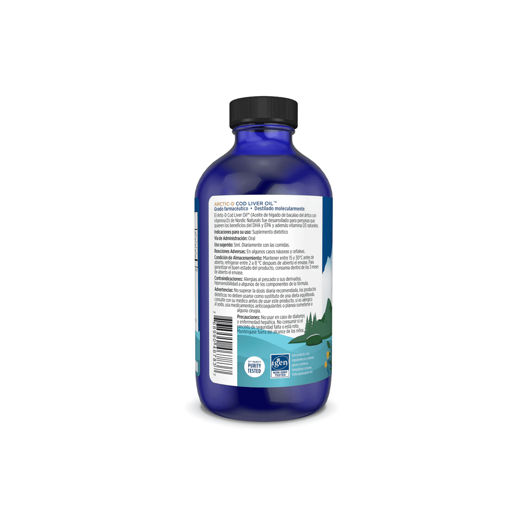 ARCTIC D COD LIVER OIL FCO X 8 onzas/237 mililitros 3