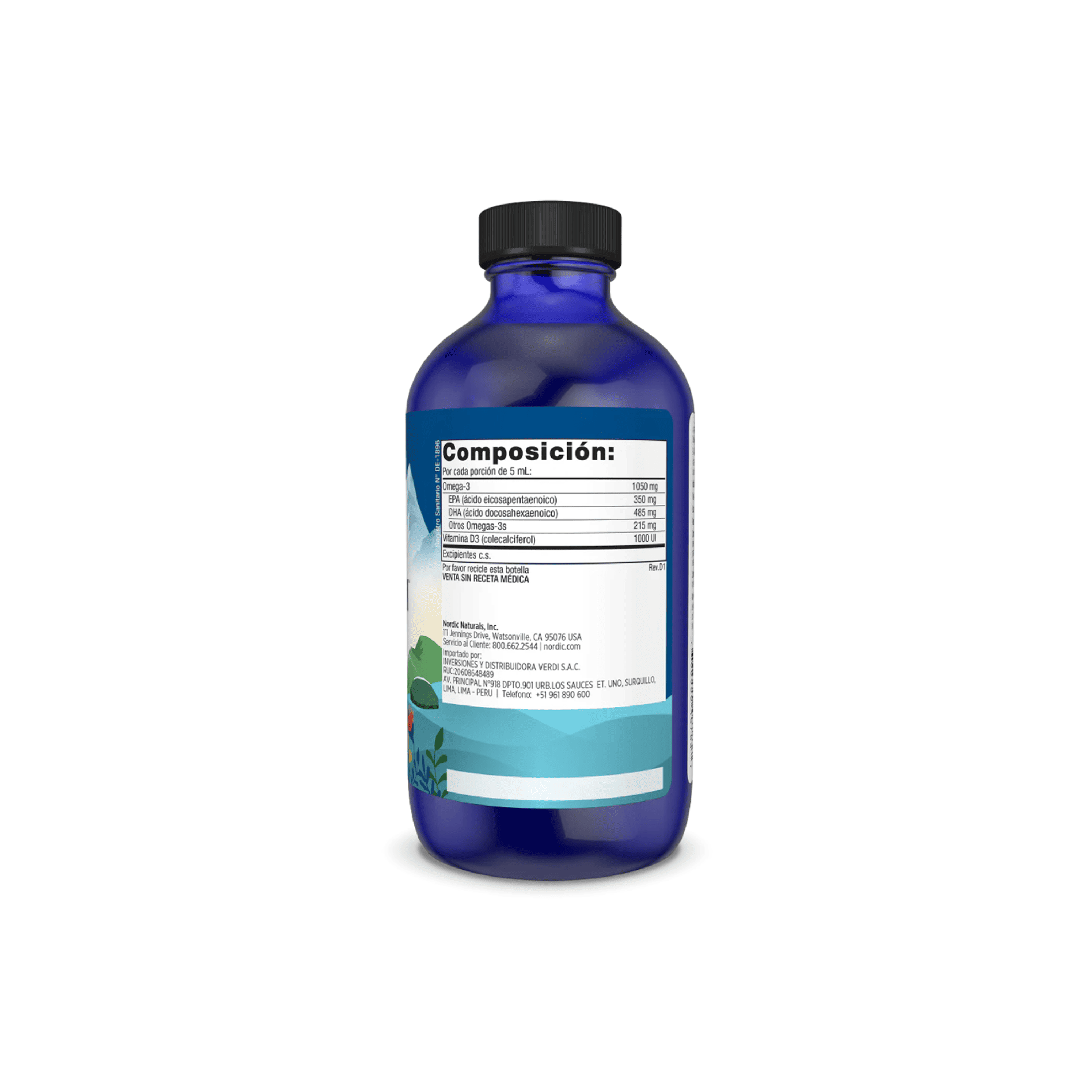 ARCTIC D COD LIVER OIL FCO X 8 onzas/237 mililitros 4