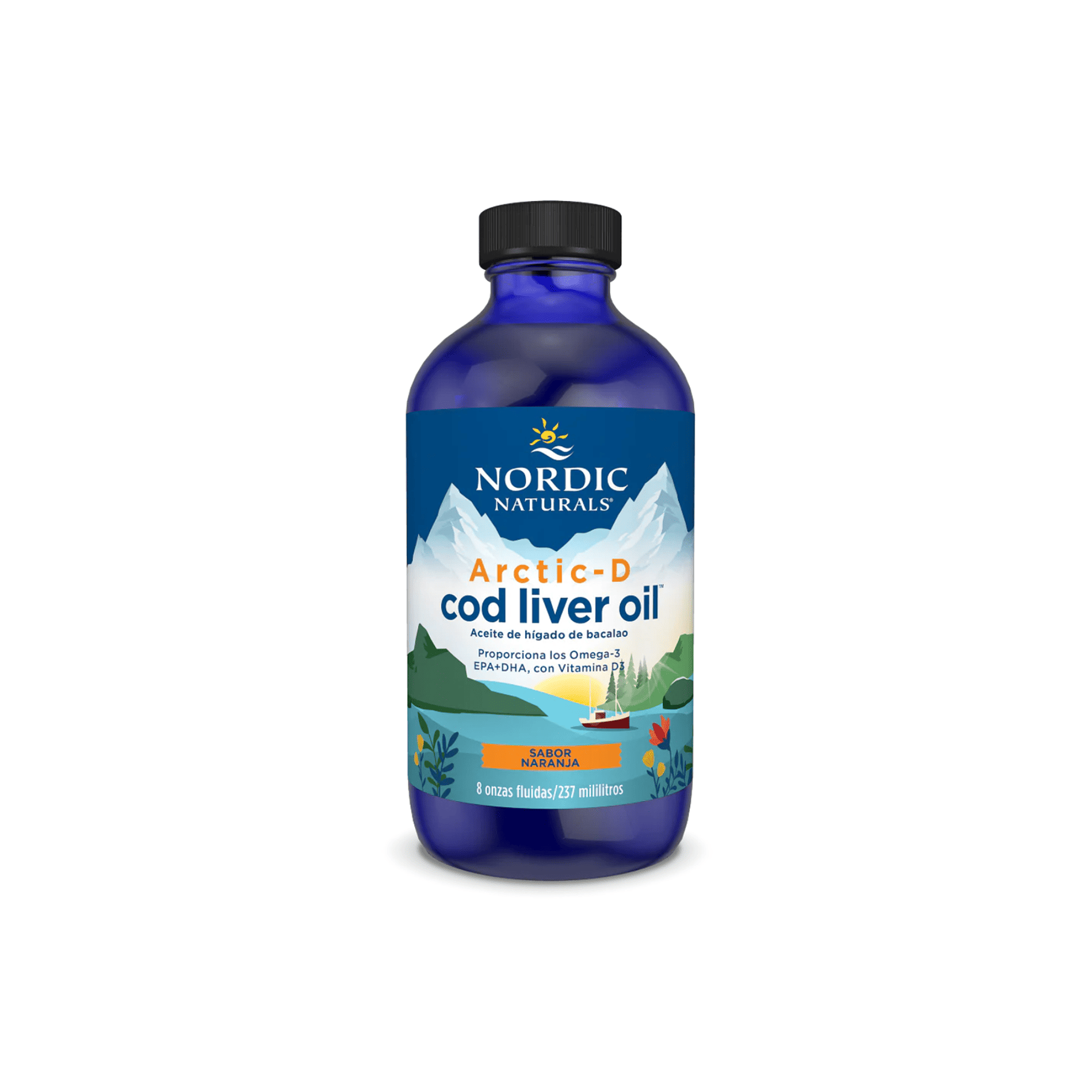 ARCTIC D COD LIVER OIL FCO X 8 onzas/237 mililitros 1