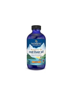 ARCTIC D COD LIVER OIL FCO X 8 onzas/237 mililitros