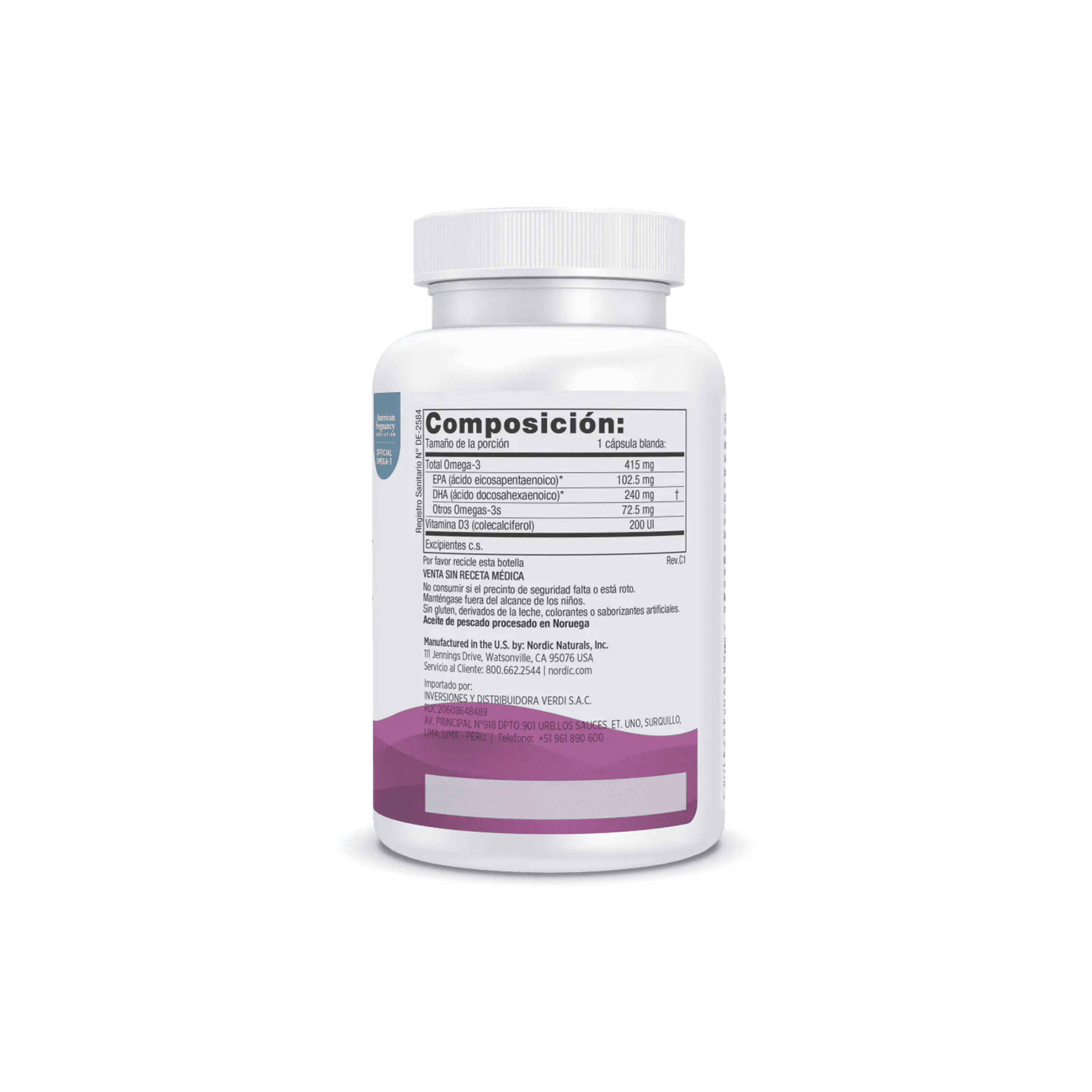 PRENATAL DHA FCO X 90 cap 3