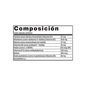  VITAMIN B COMPLEX - Fco x 45 cap