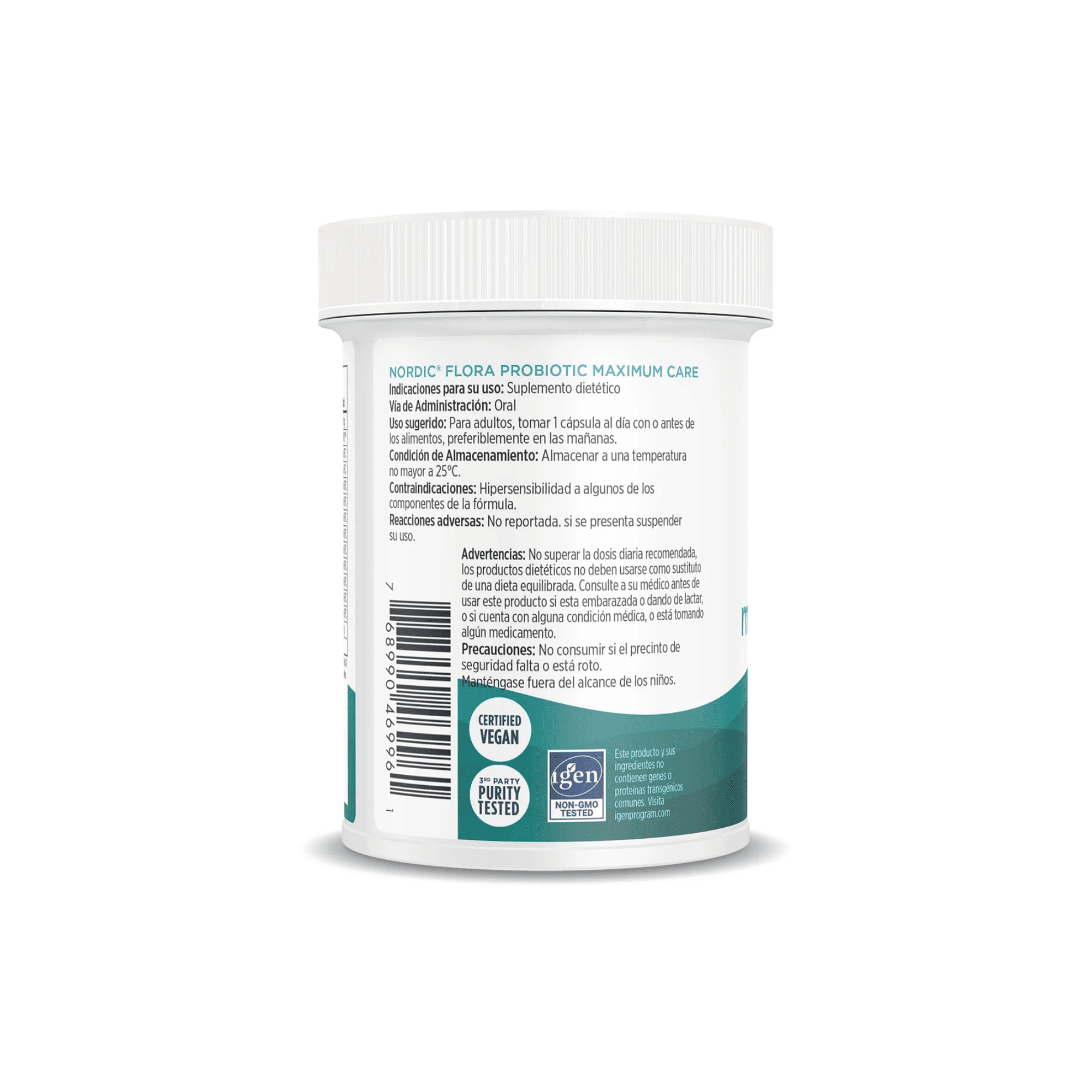 NORDIC FLORA PROBIOTIC maximun care- Fco x 30 cap  3