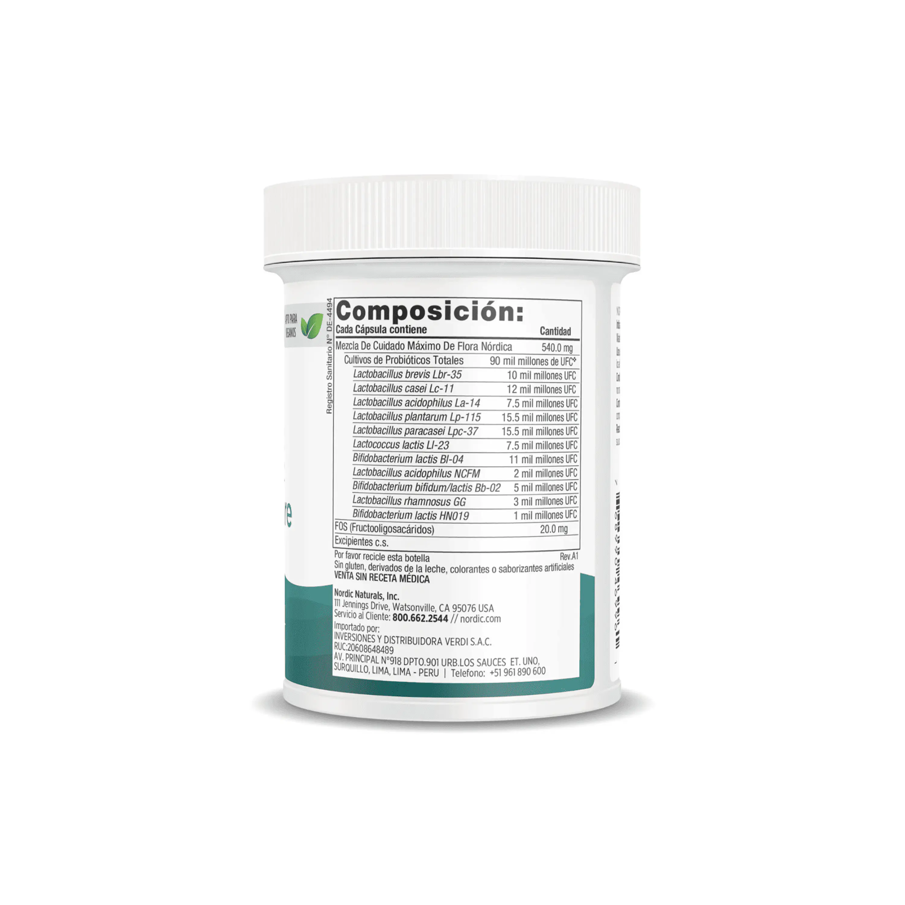NORDIC FLORA PROBIOTIC maximun care- Fco x 30 cap  4