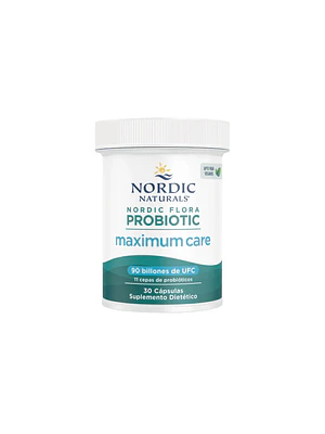 NORDIC FLORA PROBIOTIC maximun care- Fco x 30 cap 