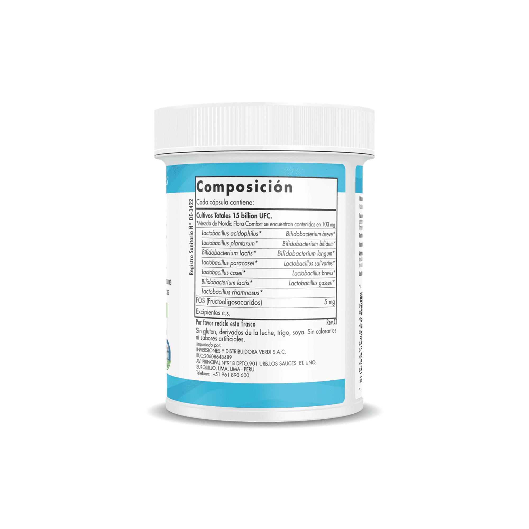 PROBIOTIC COMFORT - Fco x 30 cap  3
