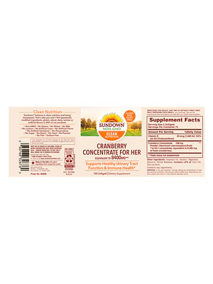 CRANBERRY 8400 mg - fco x 150 softgel.