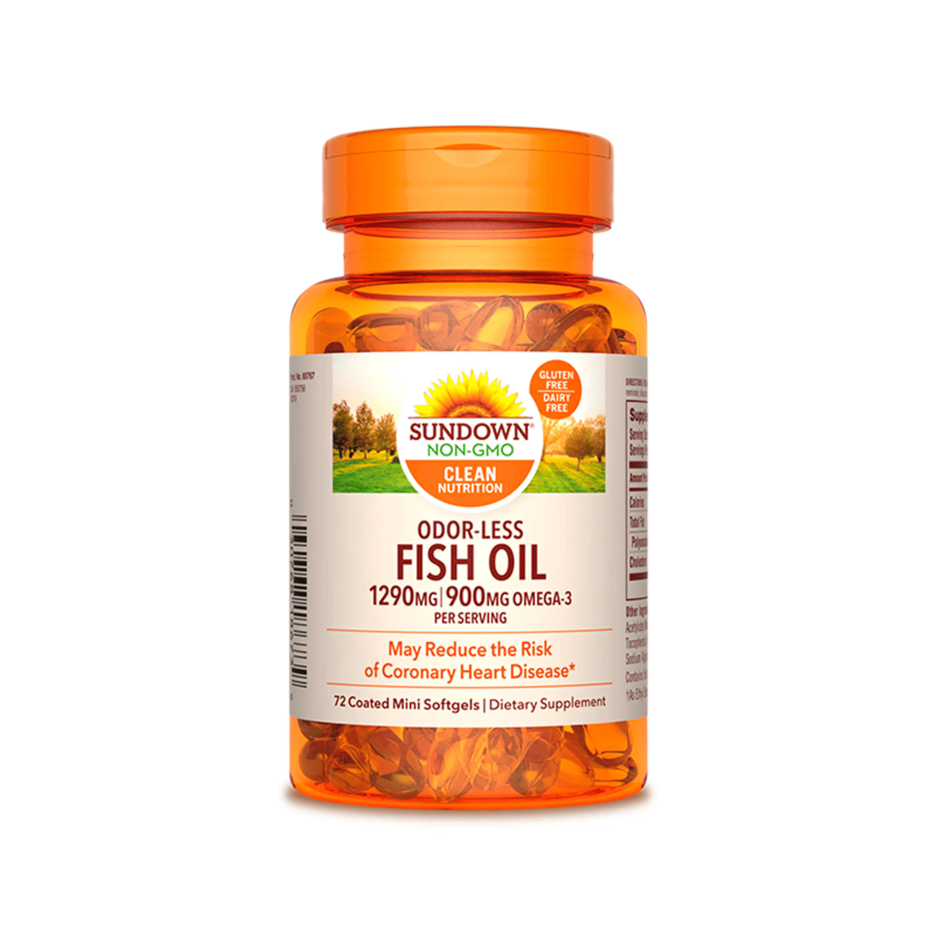 FISH OIL 1290mg/900mg(omega 3) - fco x 72 softgels 1