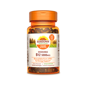 B12 5000 mcg (SUBLINGUAL SABOR A CEREZA) - fco x 90 U.