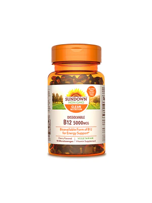 B12 5000 mcg (SUBLINGUAL SABOR A CEREZA) - fco x 90 U.