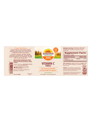 VITAMINA C 1000 mg x 133 tab.