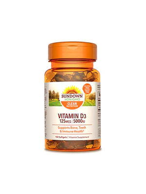 VITAMINA D3 - 125 mcg / 5000 UI - fco x 150 softgel.