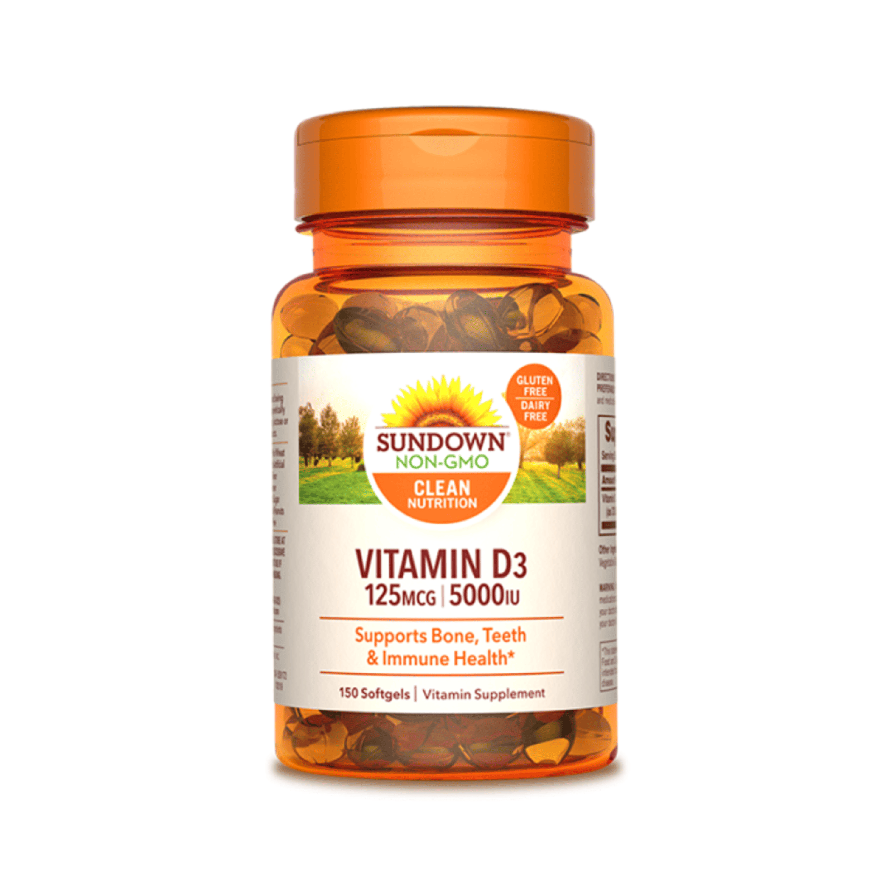 VITAMINA D3 - 125 mcg / 5000 UI - fco x 150 softgel. 1