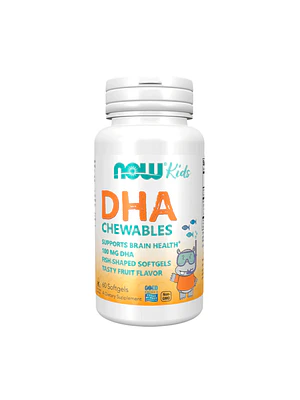 KIDS DHA chewables ( tasty fruit flavor) - fco x 60 soft