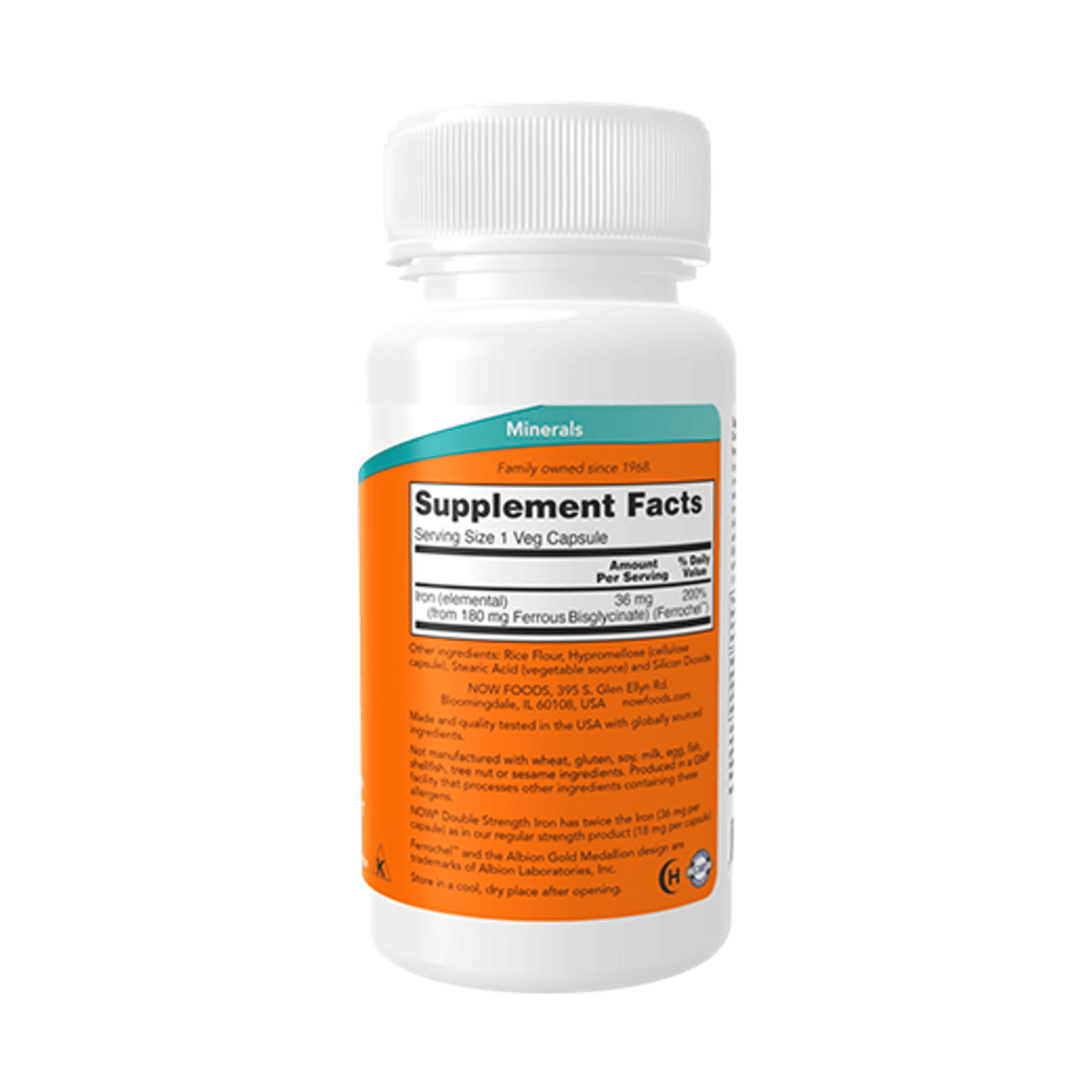 IRON 36 mg - Fco x 90 cap. 2