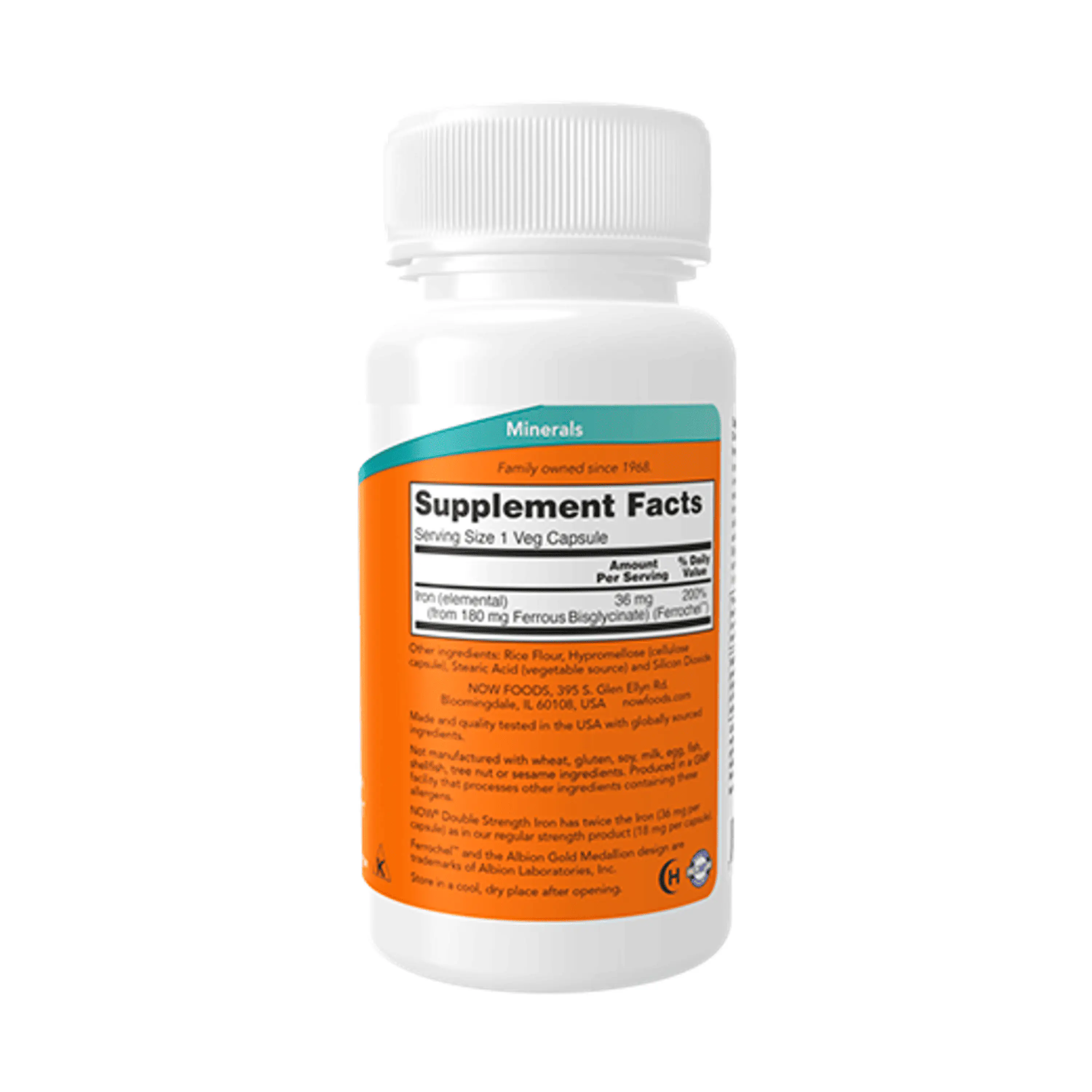 IRON 36 mg - Fco x 90 cap. 2