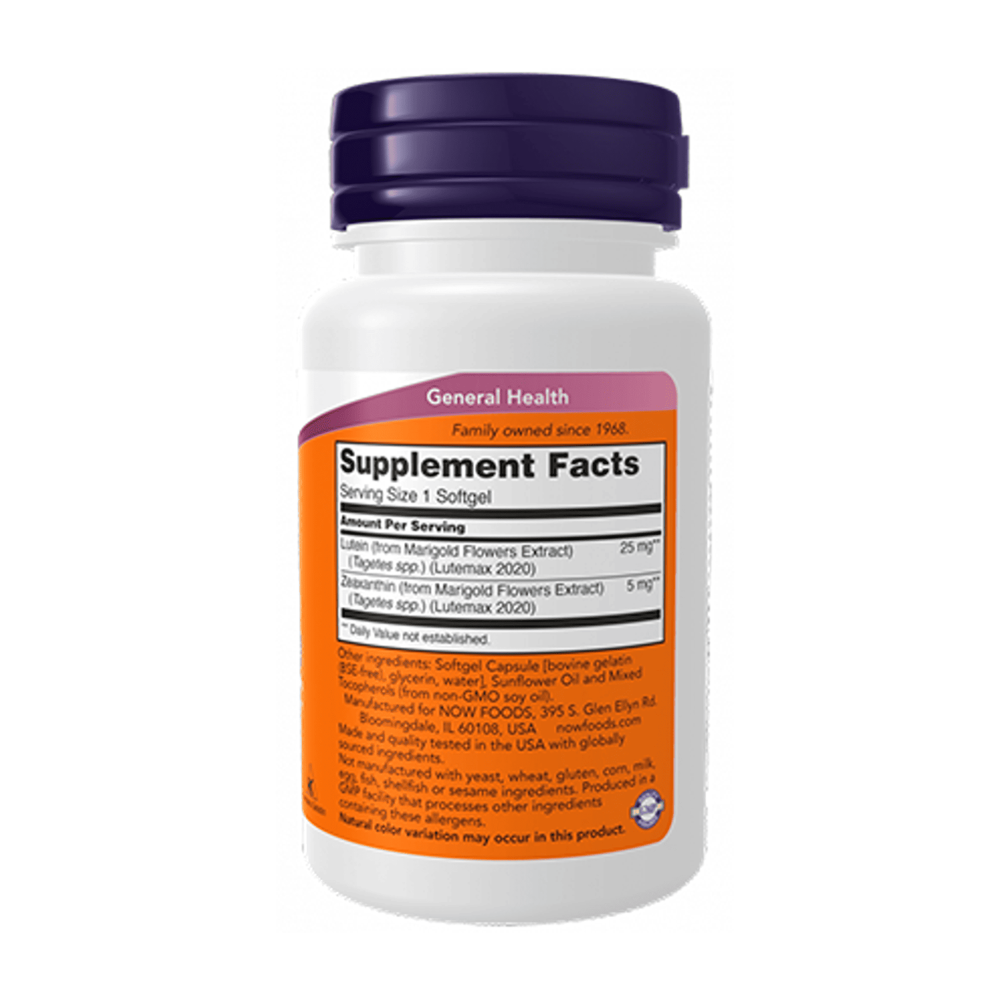 LUTEIN + ZEAXANTHIN / 25 mg + 5 mg (Astaxantina) - Fco x 60 softgel 2