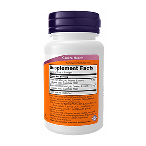 LUTEIN + ZEAXANTHIN / 25 mg + 5 mg (Astaxantina) - Fco x 60 softgel