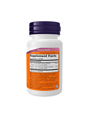 LUTEIN + ZEAXANTHIN / 25 mg + 5 mg (Astaxantina) - Fco x 60 softgel