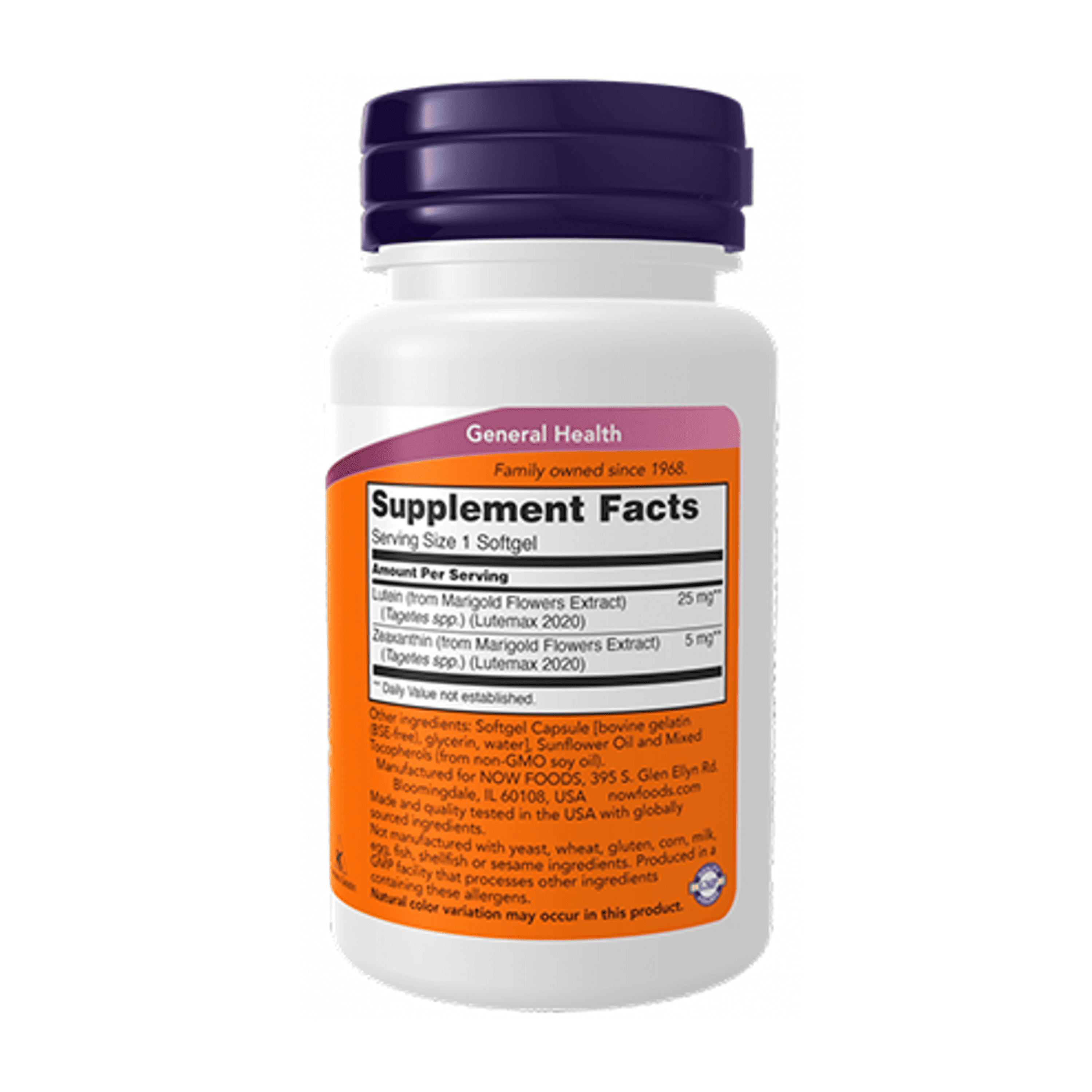 LUTEIN + ZEAXANTHIN / 25 mg + 5 mg (Astaxantina) - Fco x 60 softgel 2