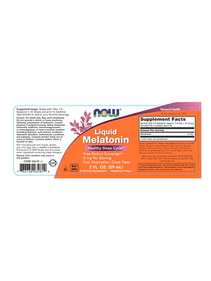 MELATONINA sublingual 3 mg - fco 2 onzas (59 ml)