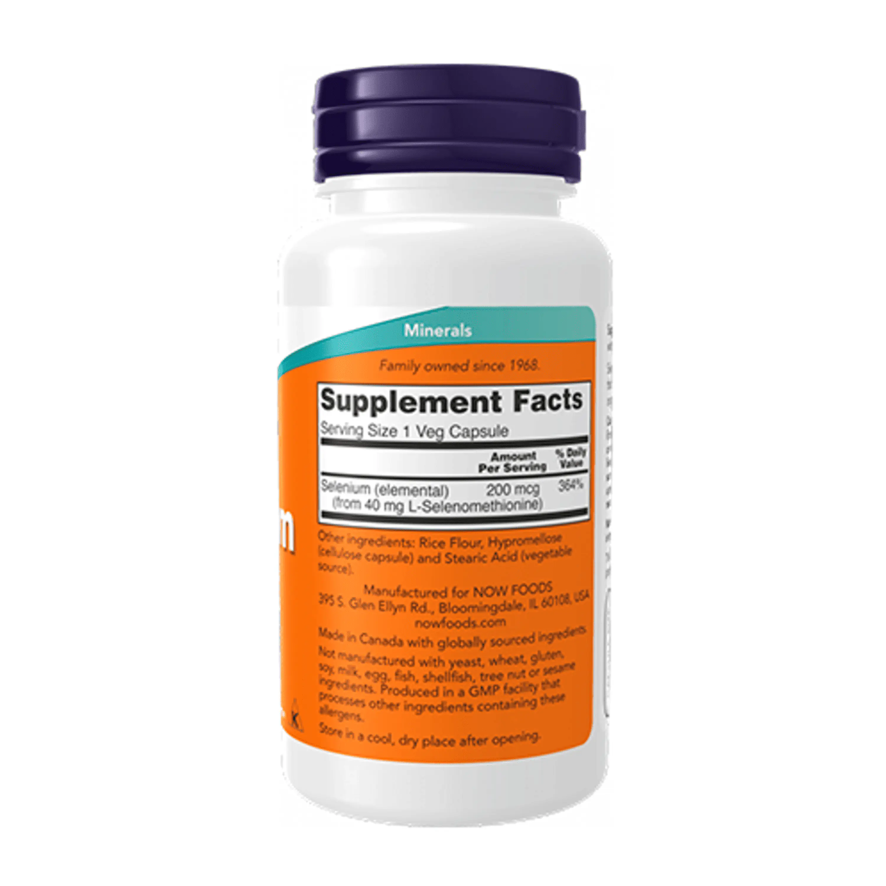 SELENIUM 200 mcg (selenio) - Fco x 90 cap 2