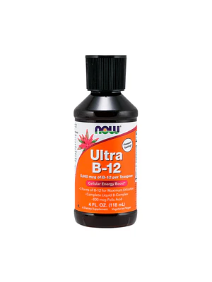 ULTRA B - 12 (VITAMINA B12 5000 mcg ) - fco x 4 onza (118 ml)