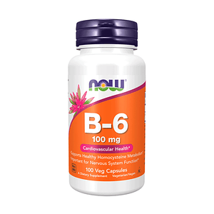 B-6 100 mg (vitamina B6) - fco x 100 cap
