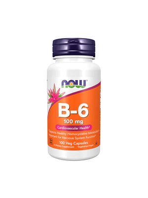 B-6 100 mg (vitamina B6) - fco x 100 cap
