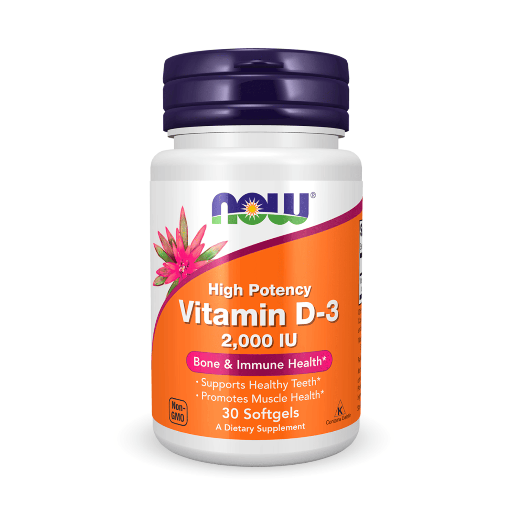 VITAMINA D3 2000 UI - Fco x 30 softgel 1