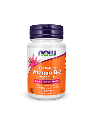 VITAMINA D3 2000 UI - Fco x 30 softgel