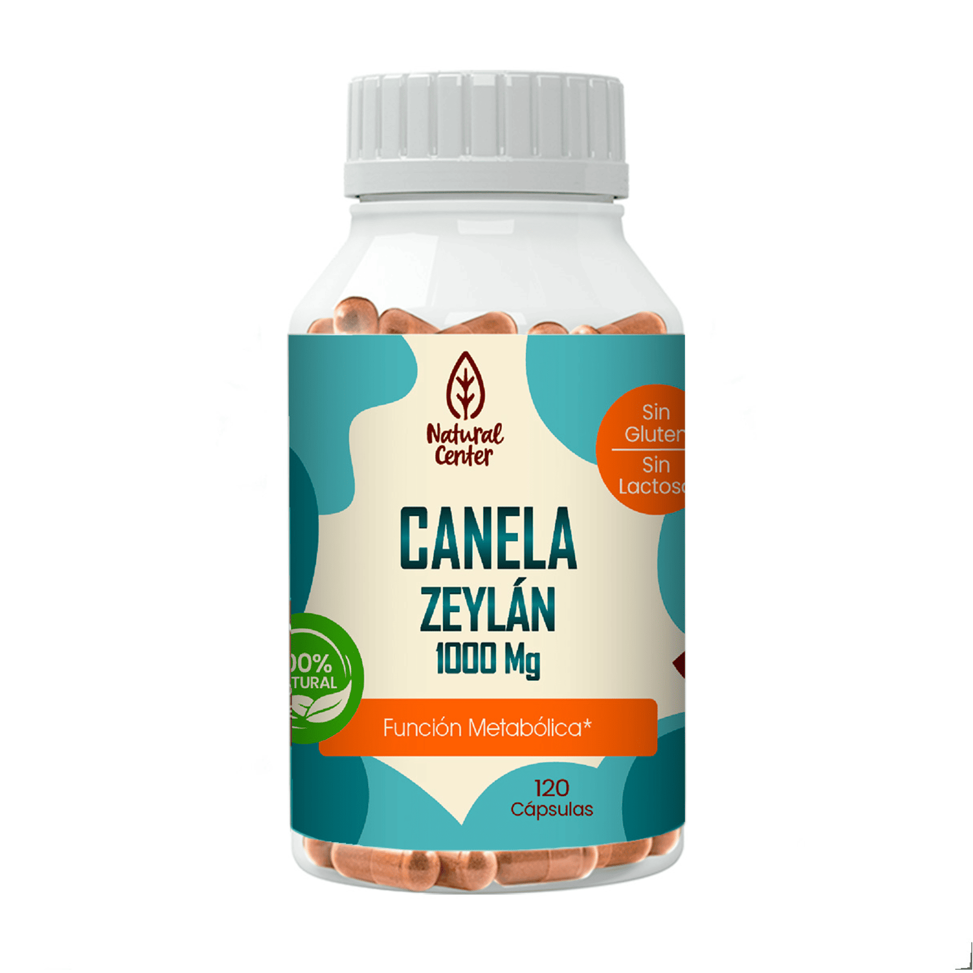 CENTER CANELA 1000 mg - fco x 120 cap 1