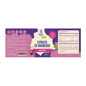 CITRATO DE MAGNESIO NIÑOS - fco x 60 GOMITAS.