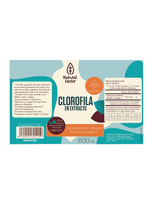 CENTER CLOROFILA - fco x 500 ml