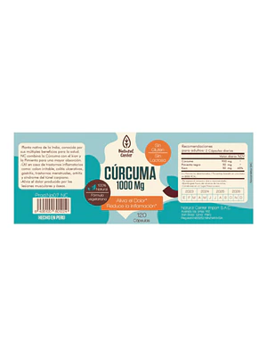 CURCUMA 1000 mg - fco x 120 cap