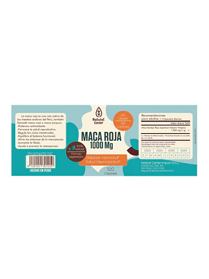 MACA ROJA - fco x 120 cap