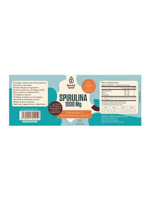 SPIRULINA - fco x 120 cap