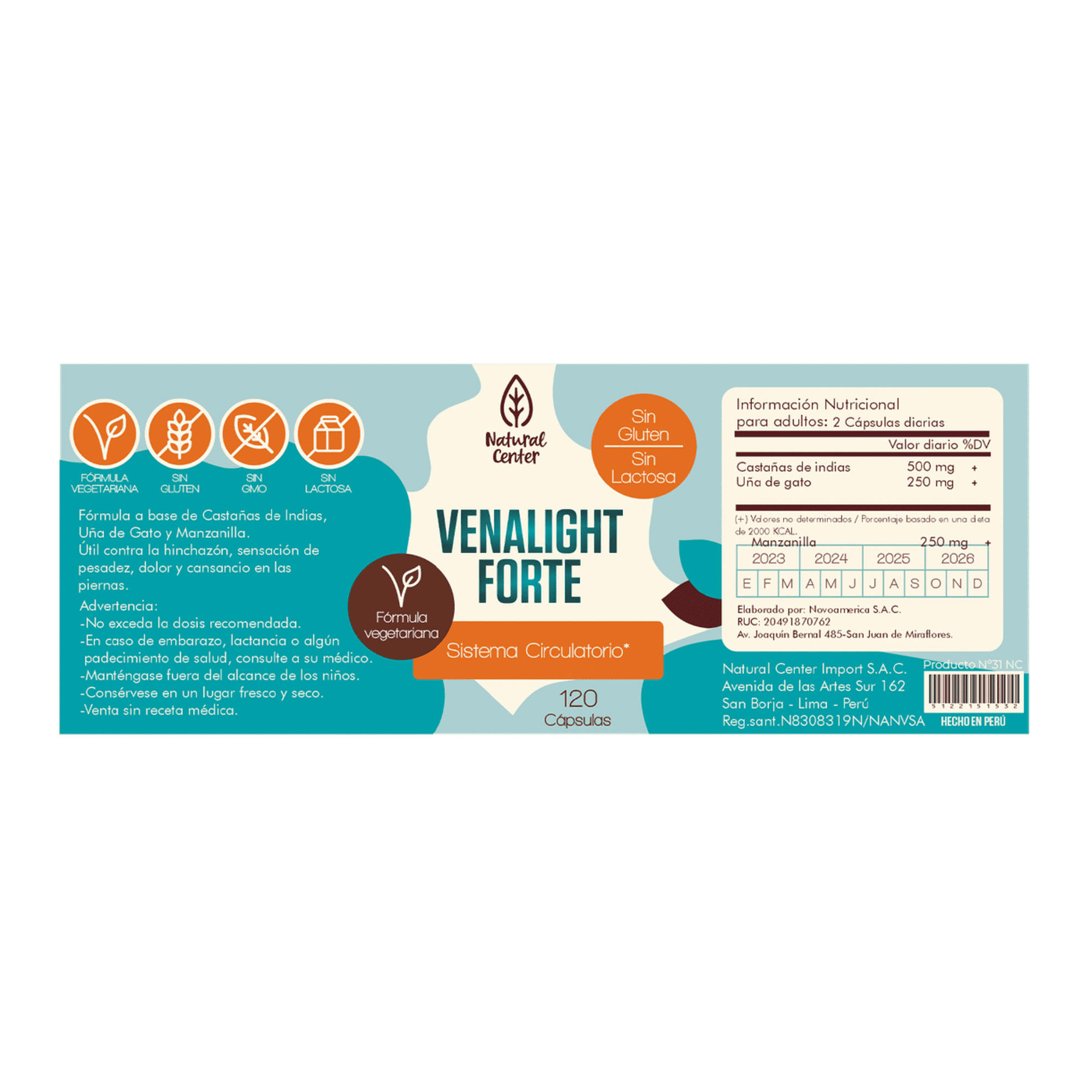 VENALIGHT forte - fco x 120 cap 2