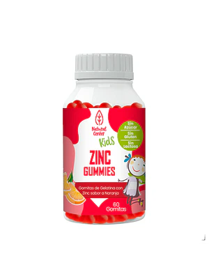 ZINC citrato - fco x 60 GOMITAS. / NARANJA