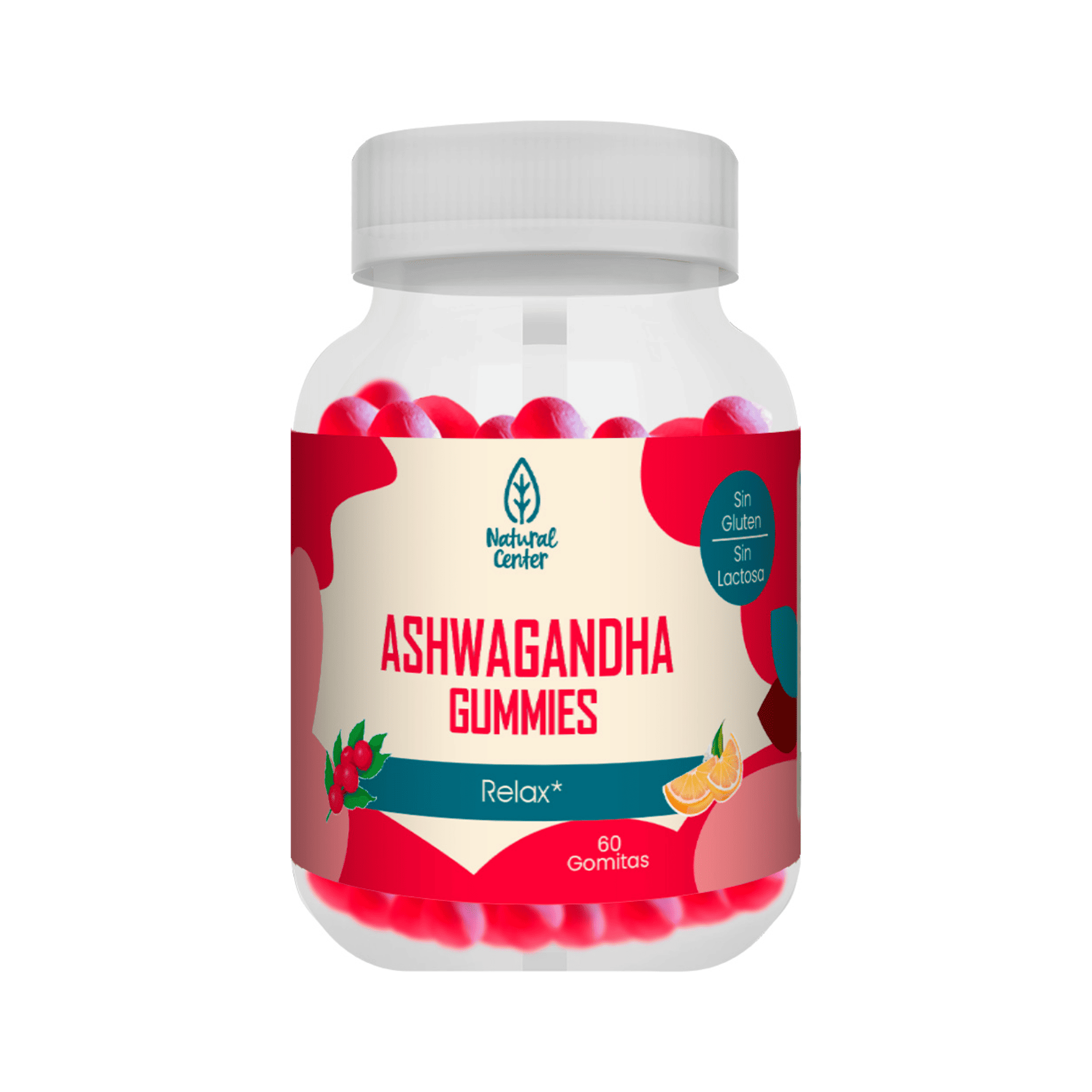ASHWAGANDHA - fco x 60 GOMITAS. 1