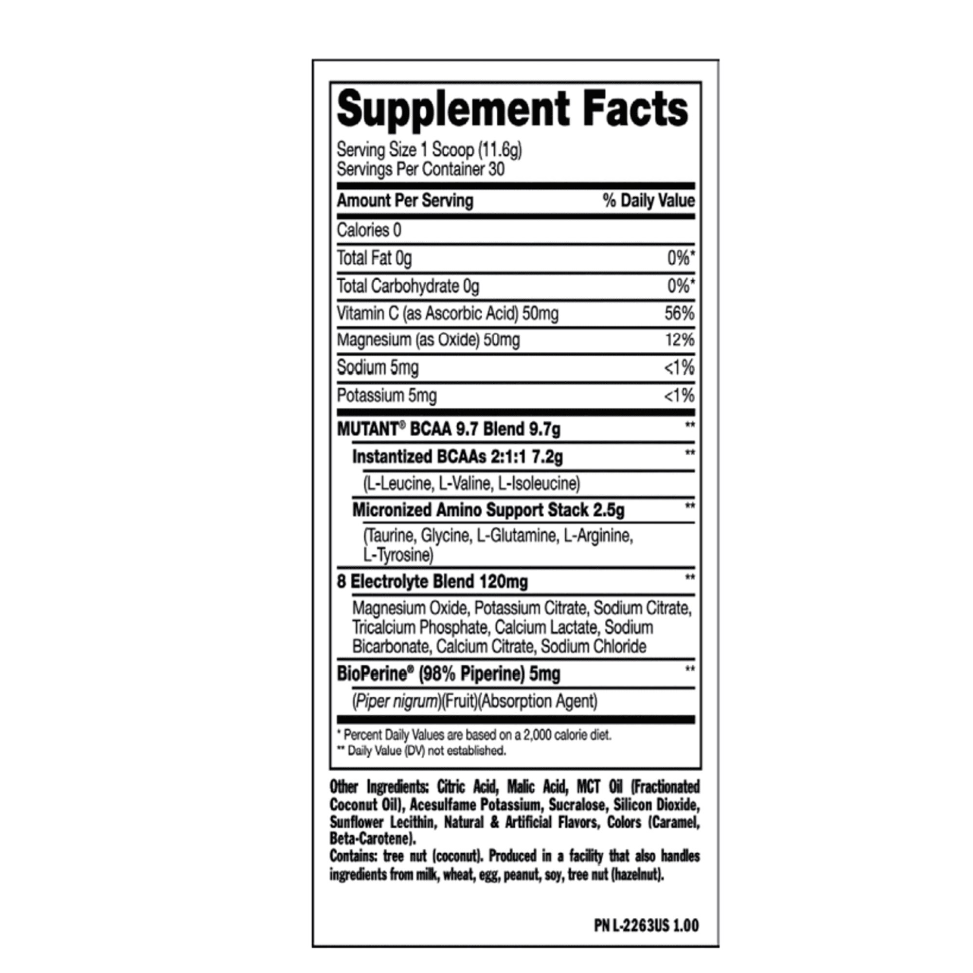 BCAA - fco x 348 g  3