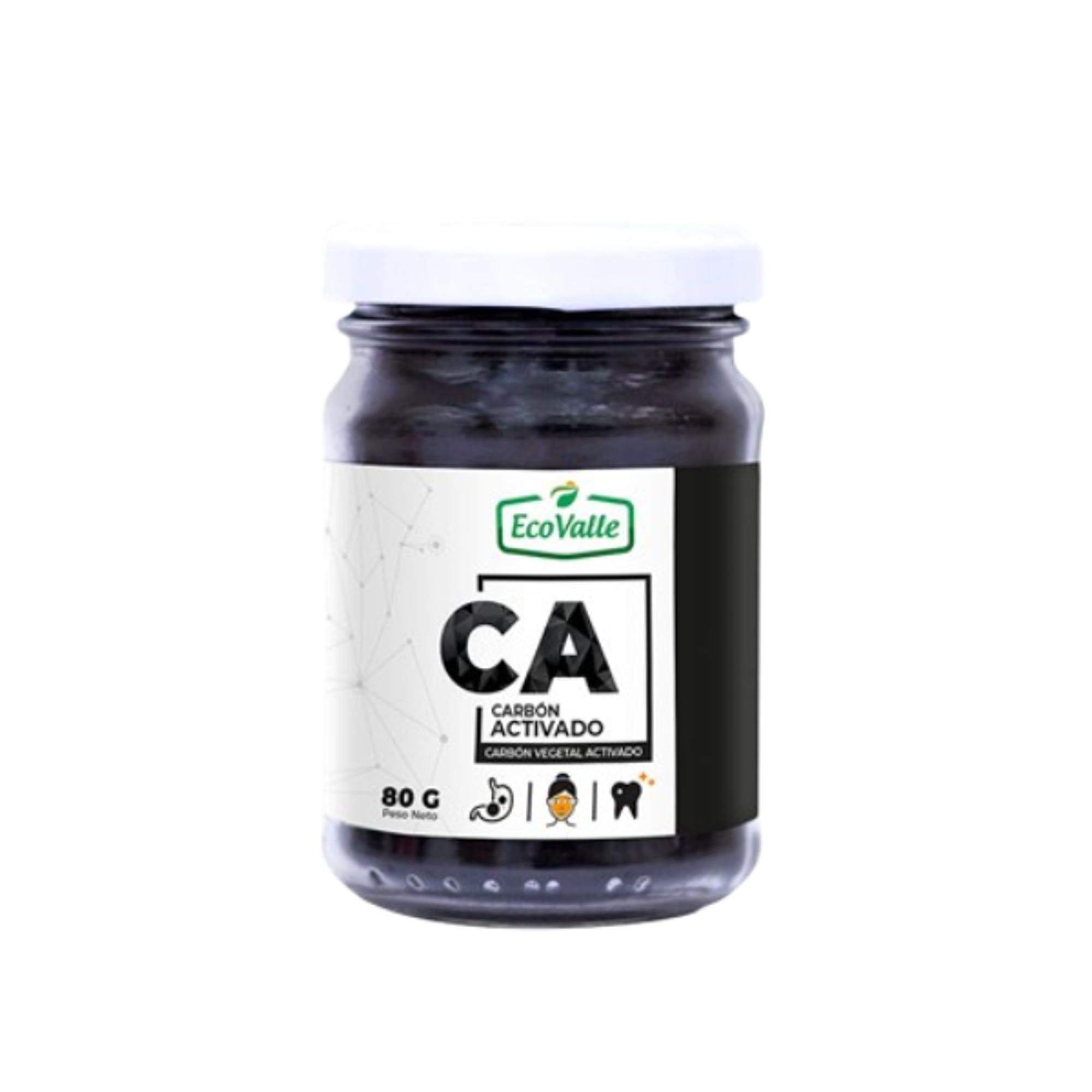 CARBON ACTIVADO - Fco x 80 g. 1