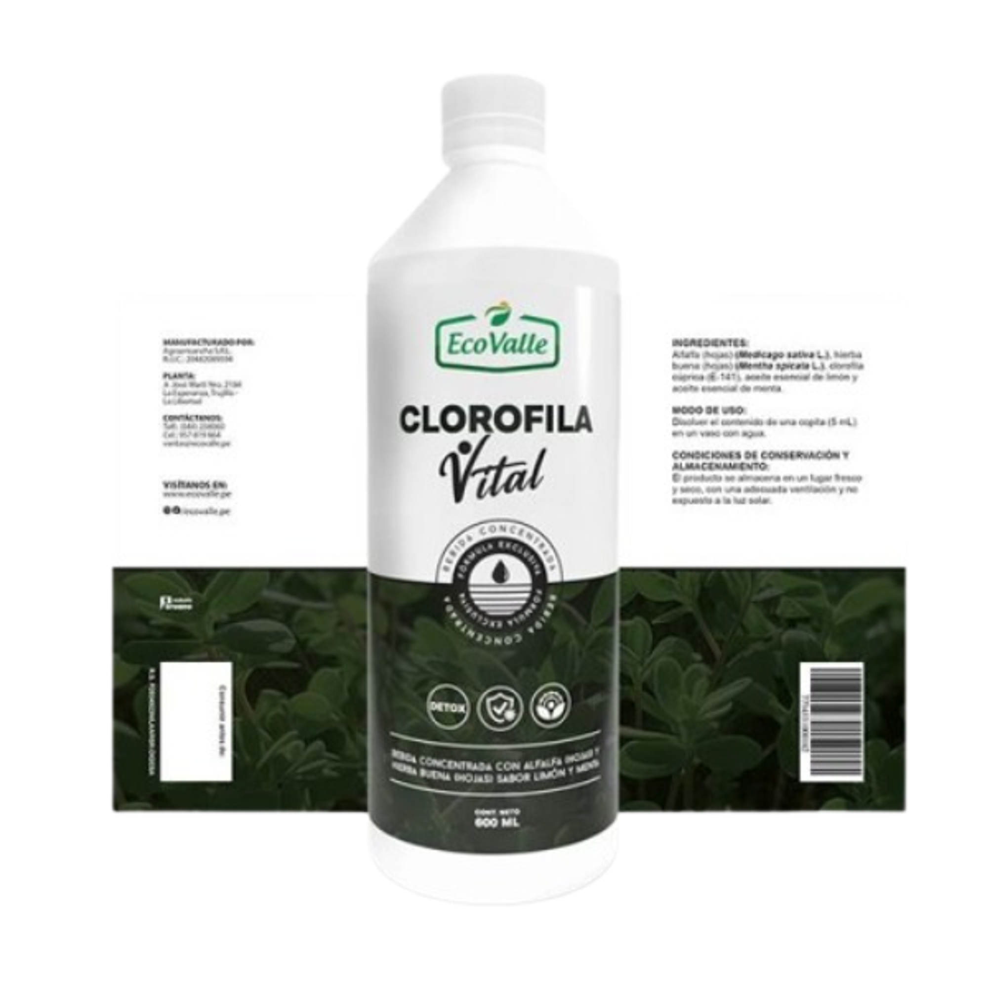 CLOROFILA VITAL FCO X 600ml 2
