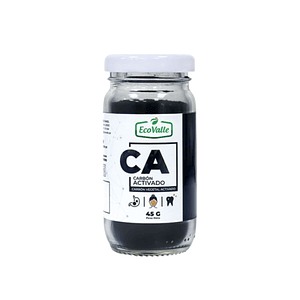 CARBON ACTIVADO POLVO - Fco x 45 g.