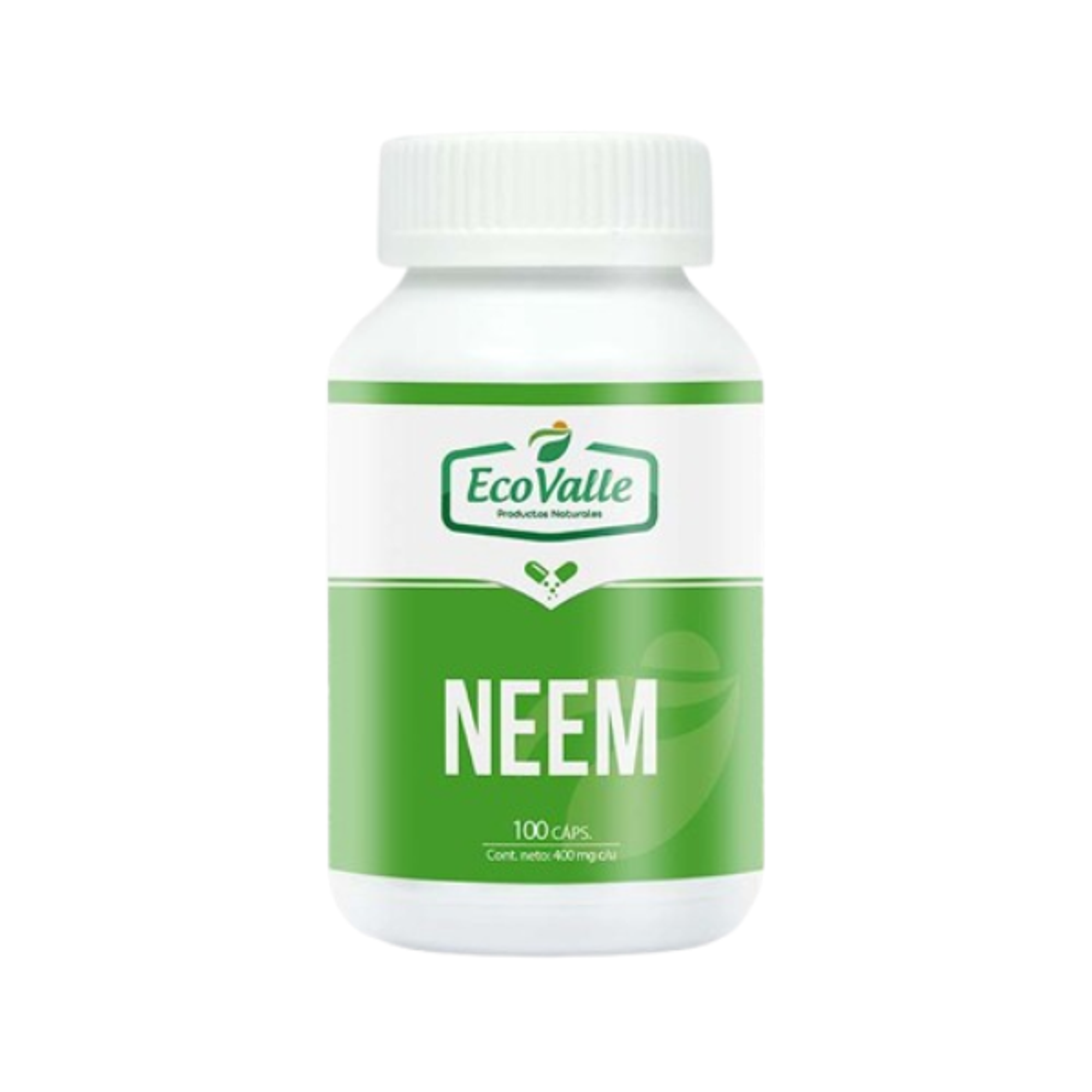 HOJAS DE NEEM 400G-FCO x 100CAPS. 1