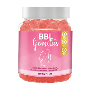 BBL(aguaje, fenogreco, maca roja, garcinia y magnesio) fco x 130 gomitas