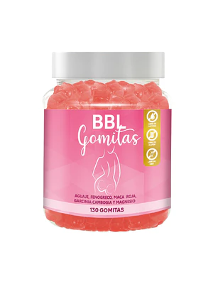 BBL(aguaje, fenogreco, maca roja, garcinia y magnesio) fco x 130 gomitas